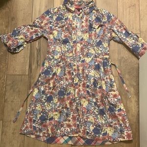 Women’s Tommy Hilfiger a shirtdress with flower print